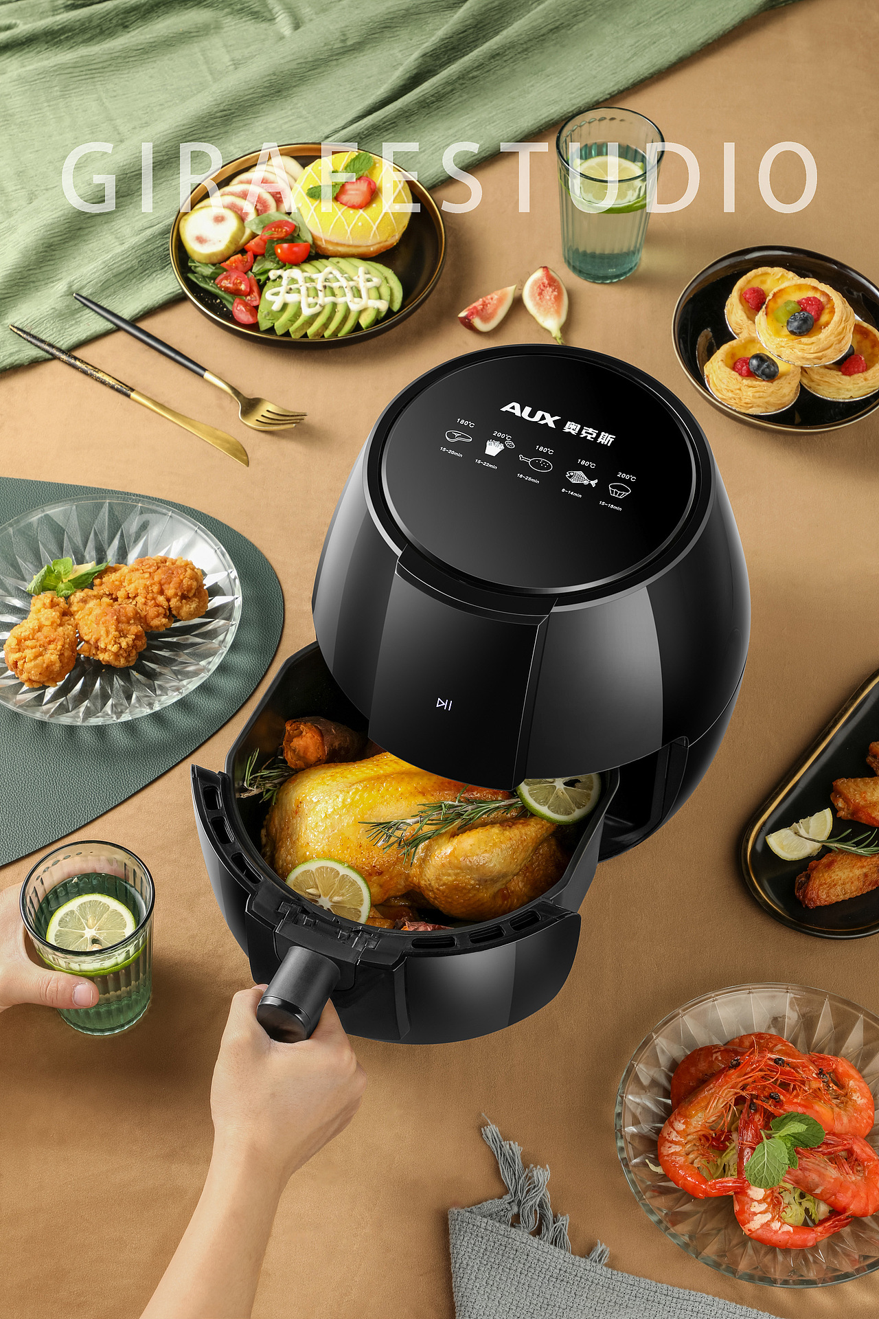 奥克斯AUX|空气炸锅