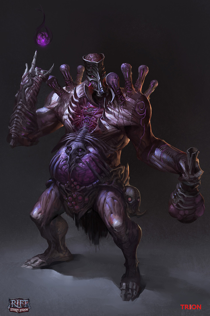 吴海文-不同时期的原画创作(怪物类)