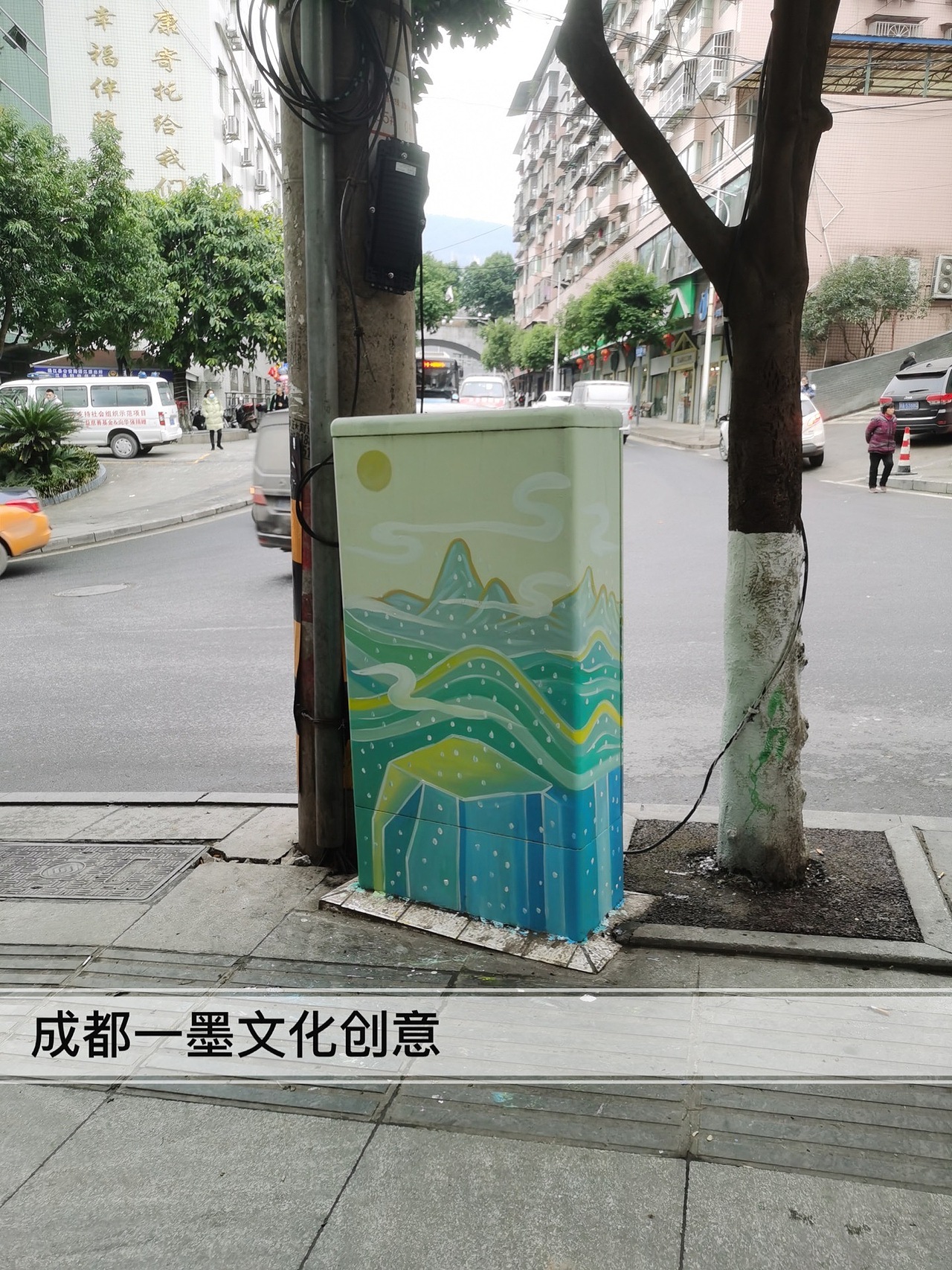 电箱绘画,电箱手绘电箱