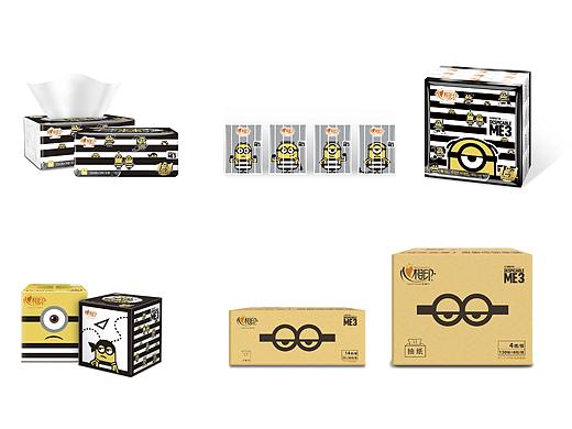 心相印纸巾包装_小黄人系列