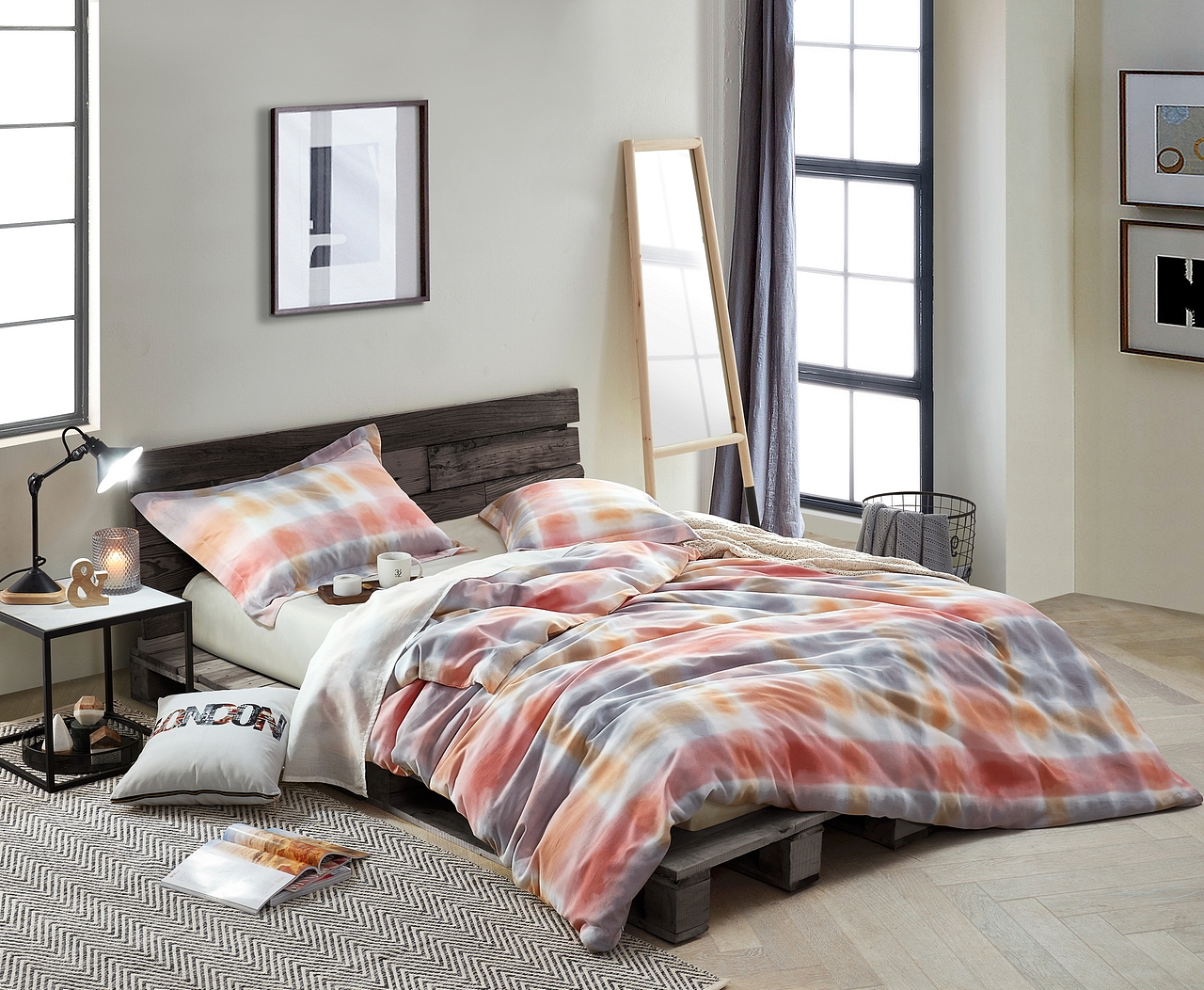 北欧风格家居床品拍摄