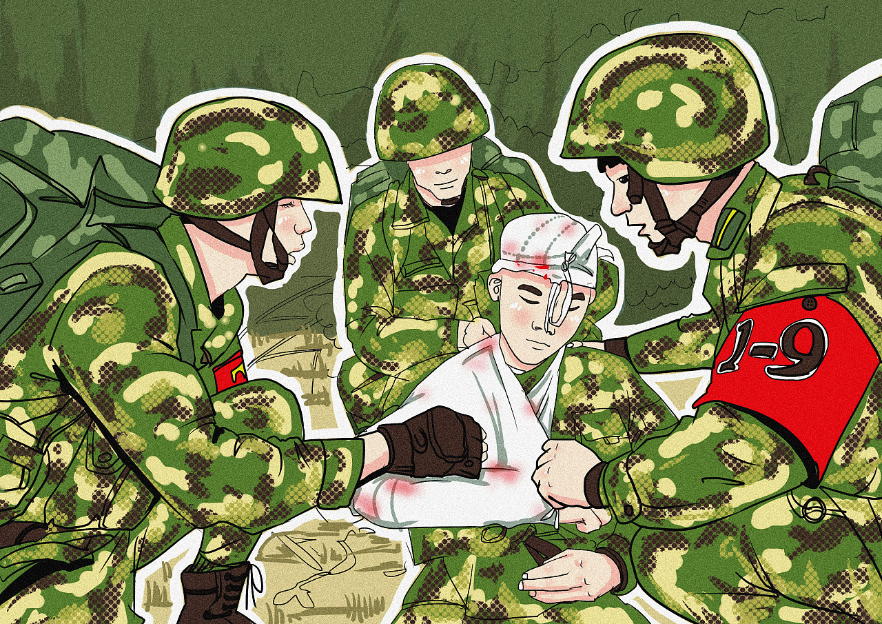我和军队的不解之缘丨陆军战士创作43幅漫画记录军旅生涯-中工军事-中工网