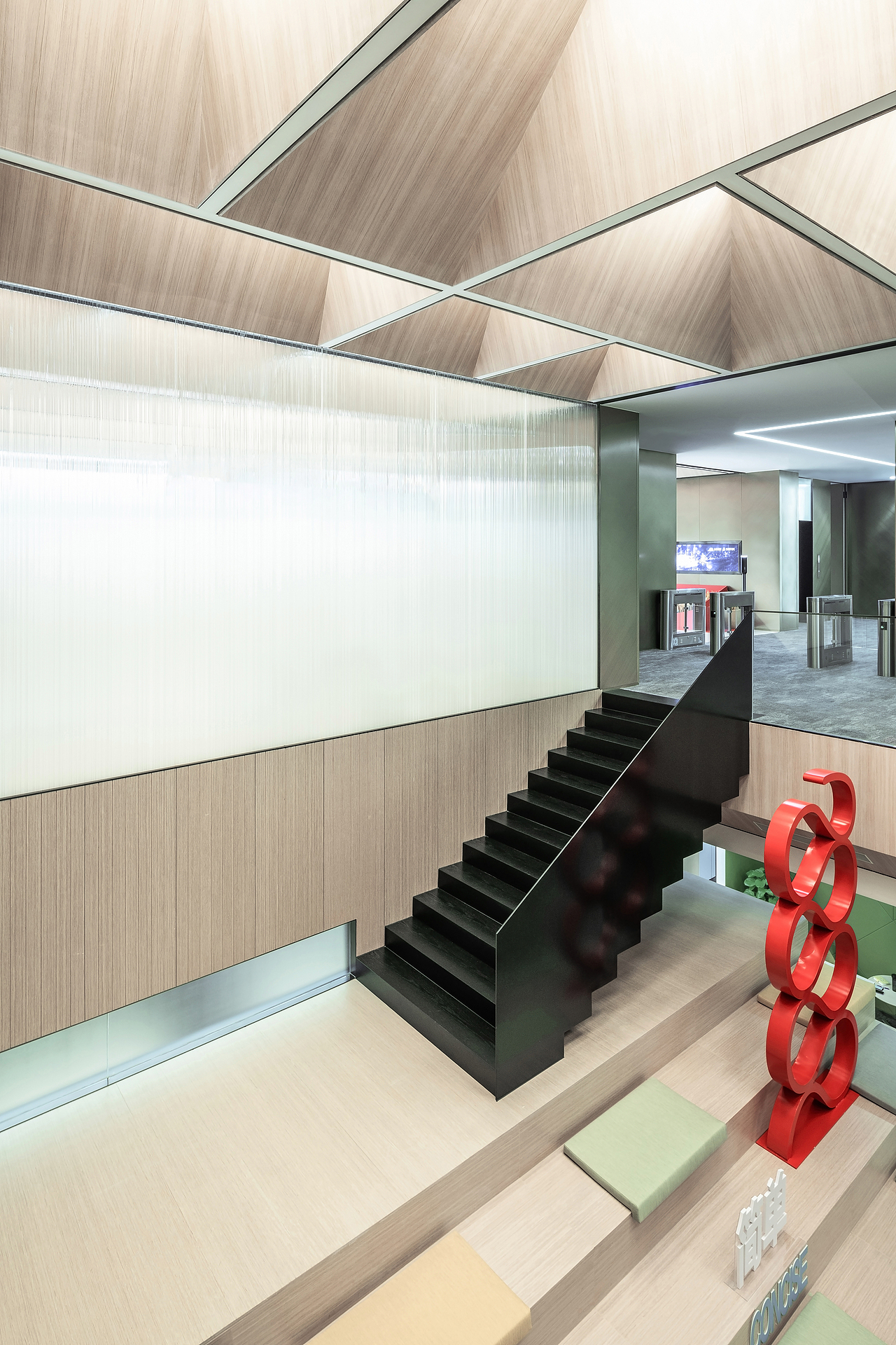 MOD墨设设计丨旭辉银盛泰·青岛总部办公（图ZMjI5MjYyNDg0） - 家装设计 - 站酷设计师MOD墨设设计原创素材 - 站酷ZCOOL