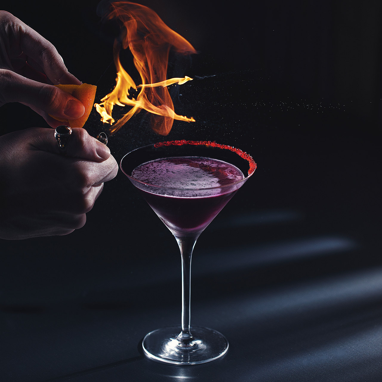 fruit passion创意鸡尾酒摄影