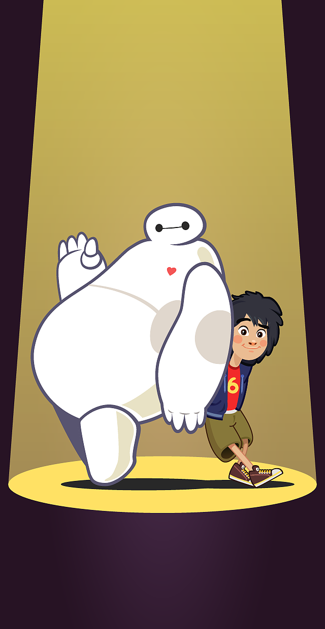 漫威&迪斯尼《超能陆战队》插画（图ZMjU4MDY0MjA=） - 创作习作 - 站酷设计师KEV_X原创素材 - 站酷ZCOOL