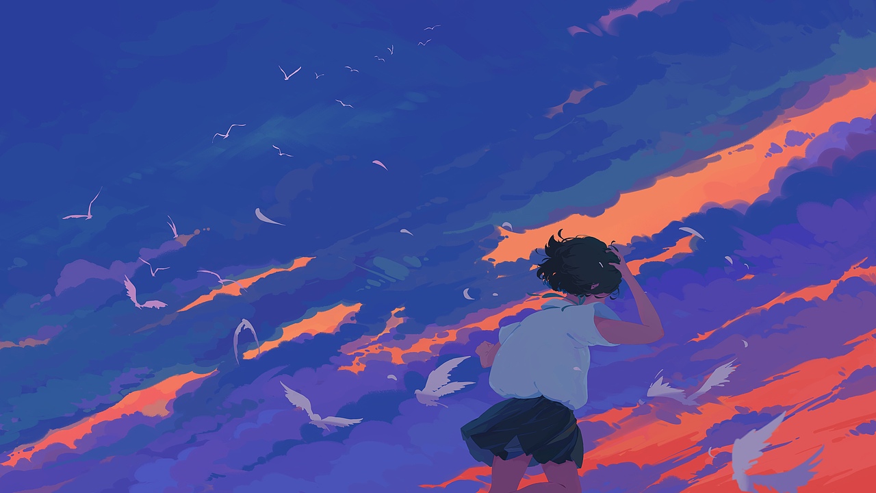 无翼飞行（图ZMzIyNDIwMTY0） - 艺术插画 - 站酷设计师四方不二原创素材 - 站酷ZCOOL