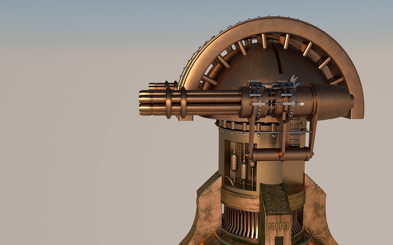 童年回忆之红色警戒2-尤里篇:盖特机炮