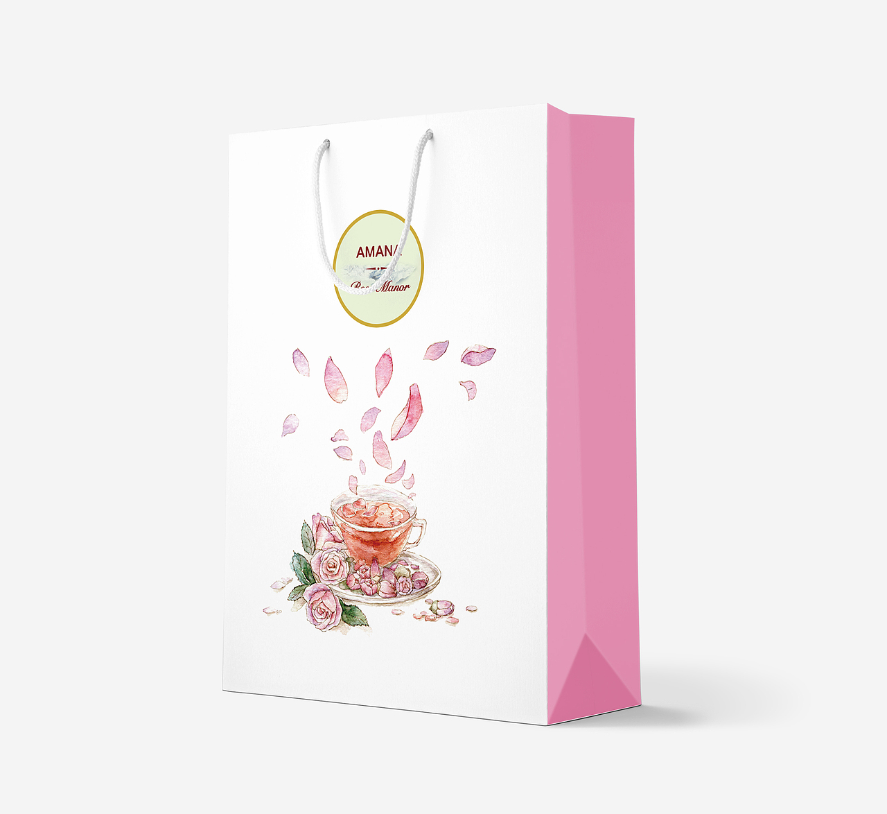 玫瑰花茶手提袋