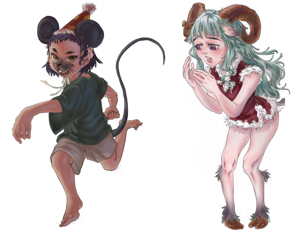 人外人设（图ZMjA5NTQ4NjYw） - 创作习作 - 站酷设计师失落酸奶原创素材 - 站酷ZCOOL