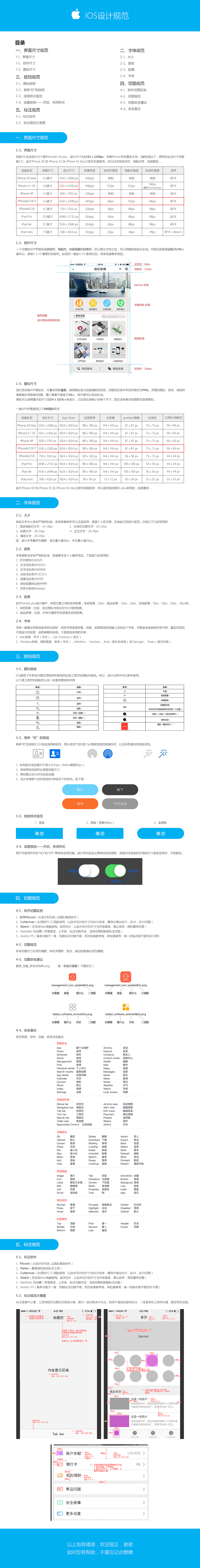 IOS设计规范