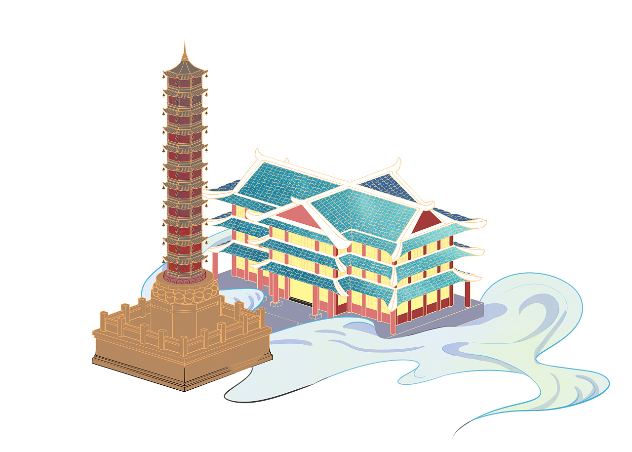 《成都》城市插画