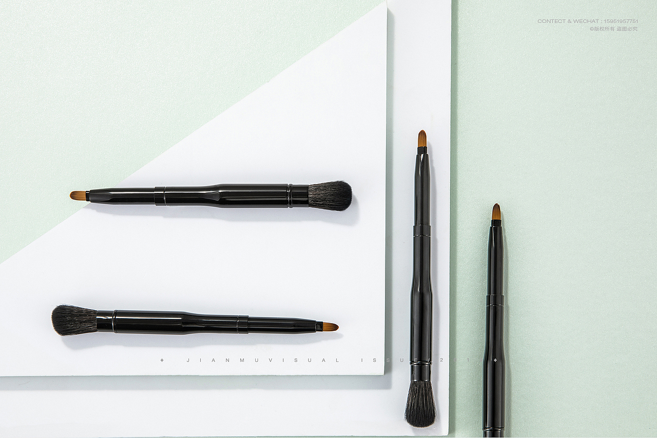 化妆刷摄影丨Fise kizz × 简木视觉化妆球美妆产品摄影