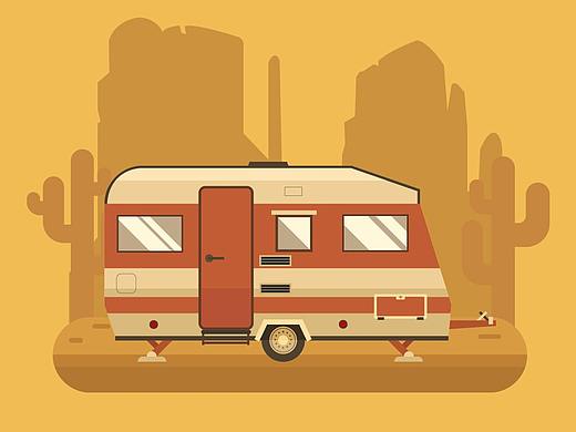 旅游巴士（个人主页-ZNDMxNjczMDg=） - 创作习作 - 站酷设计师UI小小酥原创素材 - 站酷ZCOOL