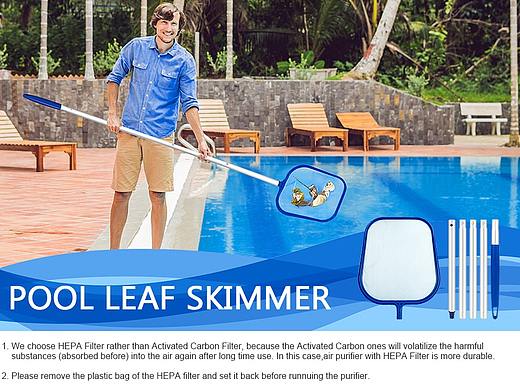 亚马逊 泳池撇渣网A+