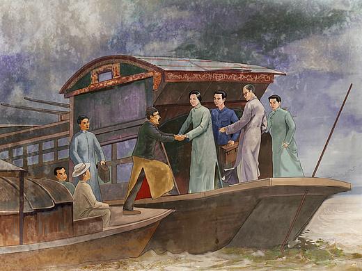 建党100年绘画练习