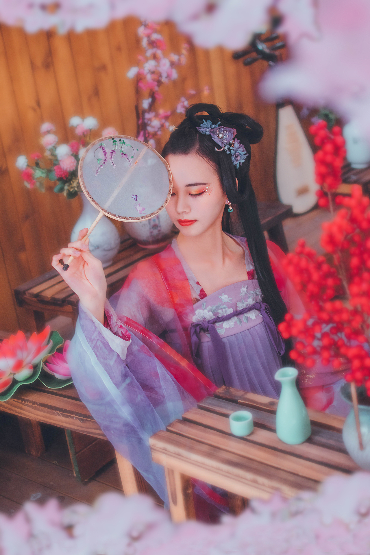 落樱（图ZMTMzMzg3MjEy） - 人像摄影 - 站酷设计师祁豫原创素材 - 站酷ZCOOL