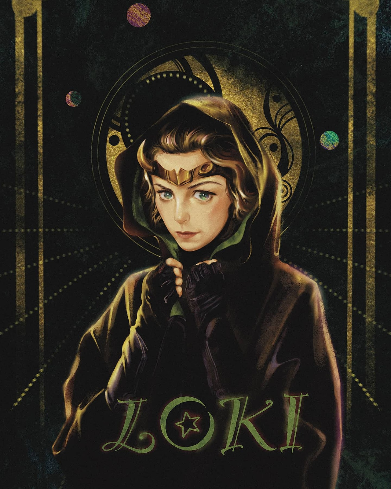 procreate女版洛基（图ZMjYyNzAyMjcy） - 创作习作 - 站酷设计师佬逗佬逗原创素材 - 站酷ZCOOL