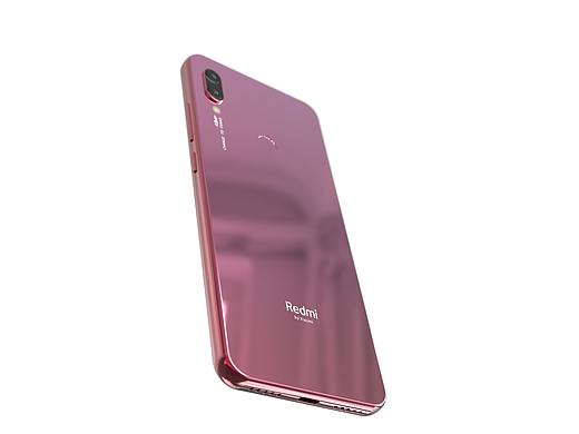 小米-红米Redmi Note7 渲染