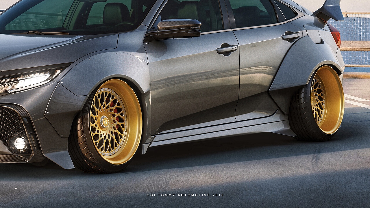 CGI Honda Civic Tommy Concept