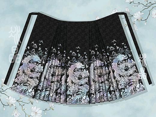 汉服设计*马面裙*龙的传人