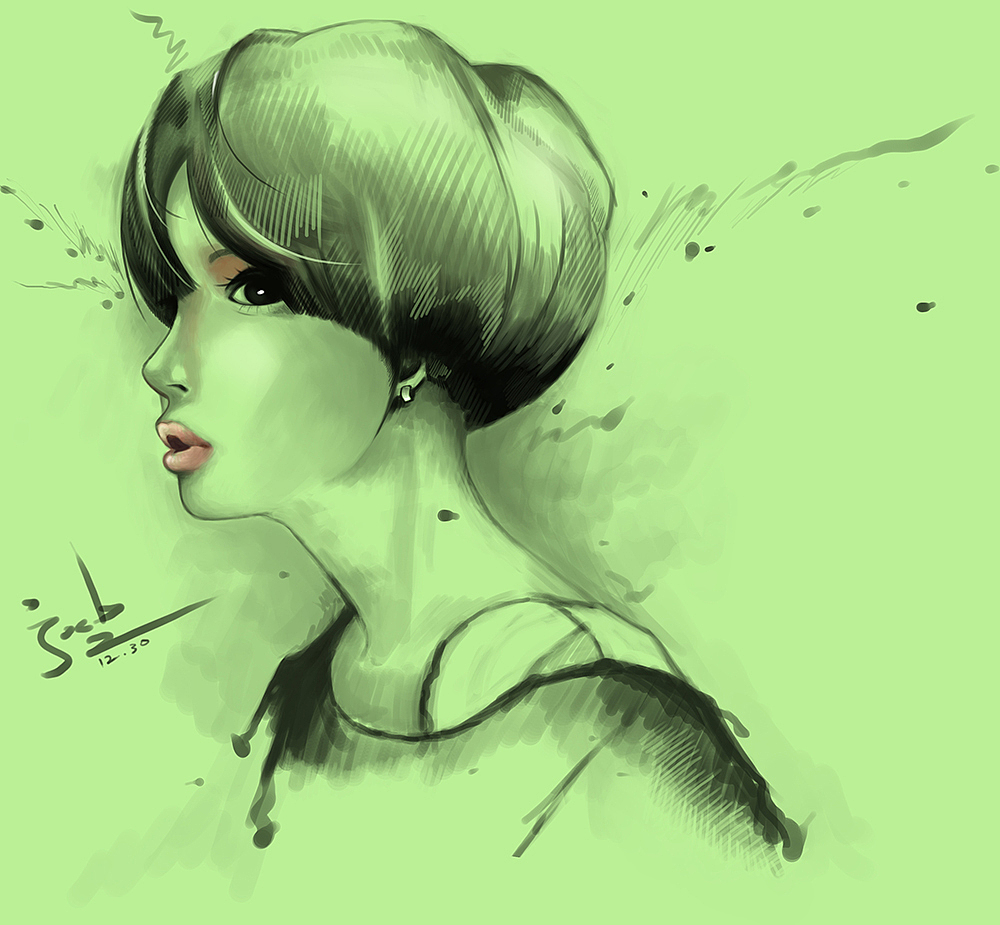 肖像（圖ZNzg5NzY0NjQ=） - 創(chuàng)作習(xí)作 - 站酷設(shè)計師治療波原創(chuàng)素材 - 站酷ZCOOL