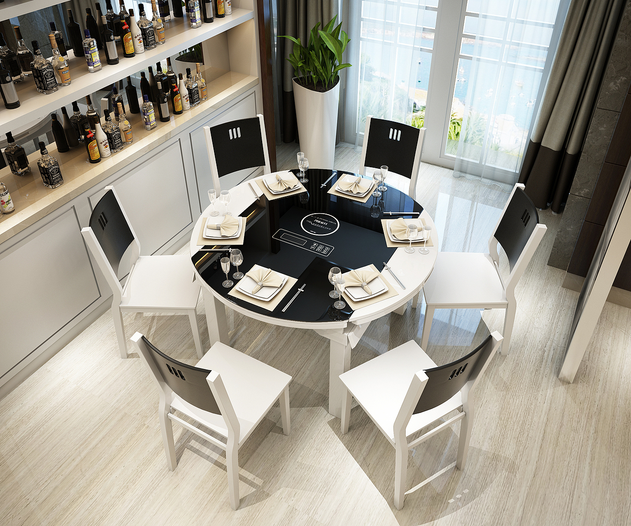 3D家具效果图（广告贴）（图ZNTM0MjM2MzY=） - 生活用品 - 站酷设计师星河3D视觉原创素材 - 站酷ZCOOL