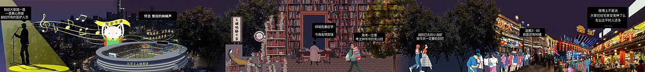 北京夜生活（圖ZMjA4MTY3MTI4） - 概念設(shè)定 - 站酷設(shè)計師口丁可原創(chuàng)素材 - 站酷ZCOOL