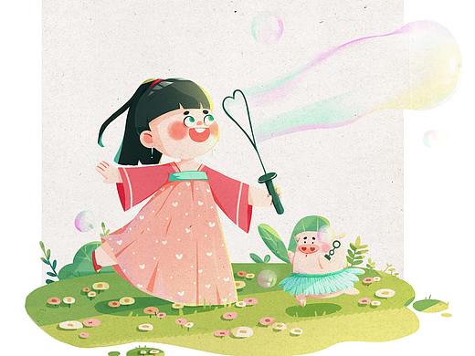 大福子的日常练习（个人主页-ZNDc0NDY5MzI=） - 儿童插画 - 站酷设计师大福子画画原创素材 - 站酷ZCOOL