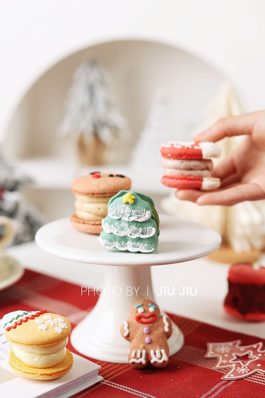 烘焙摄影|圣诞马卡龙拍摄（图ZMzI0MDEzMjQw） - 美食摄影 - 站酷设计师大酒酒原创素材 - 站酷ZCOOL