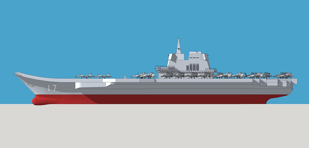 国产航母002 山东舰