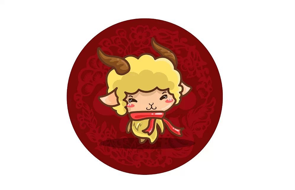 羊年吉祥物（图ZMzU1NDkwOTY=） - IP形象 - 站酷设计师山月野涂原创素材 - 站酷ZCOOL
