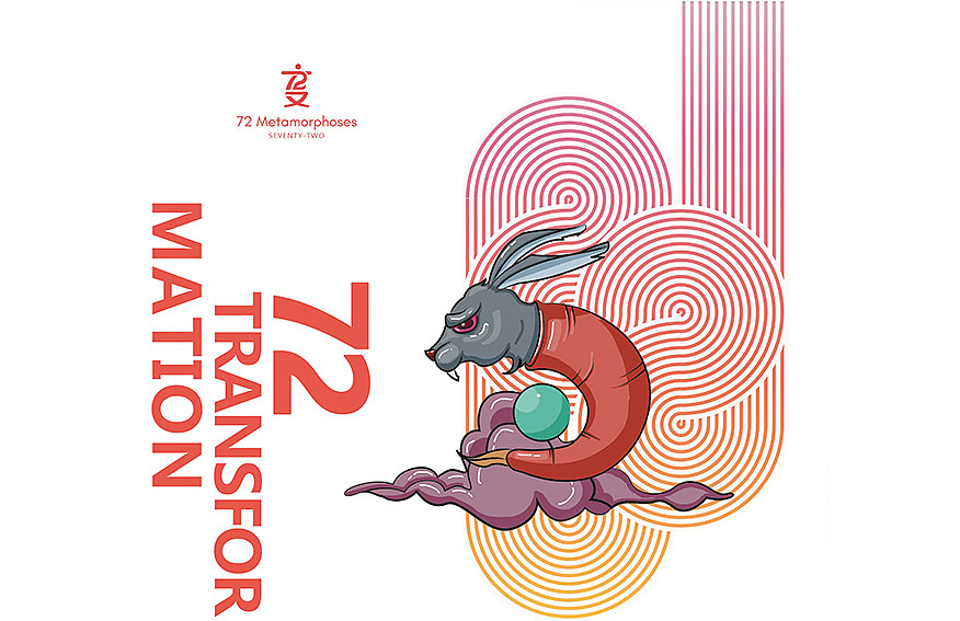 毕业设计——“72变"图形设计(logo设计、插画设计)