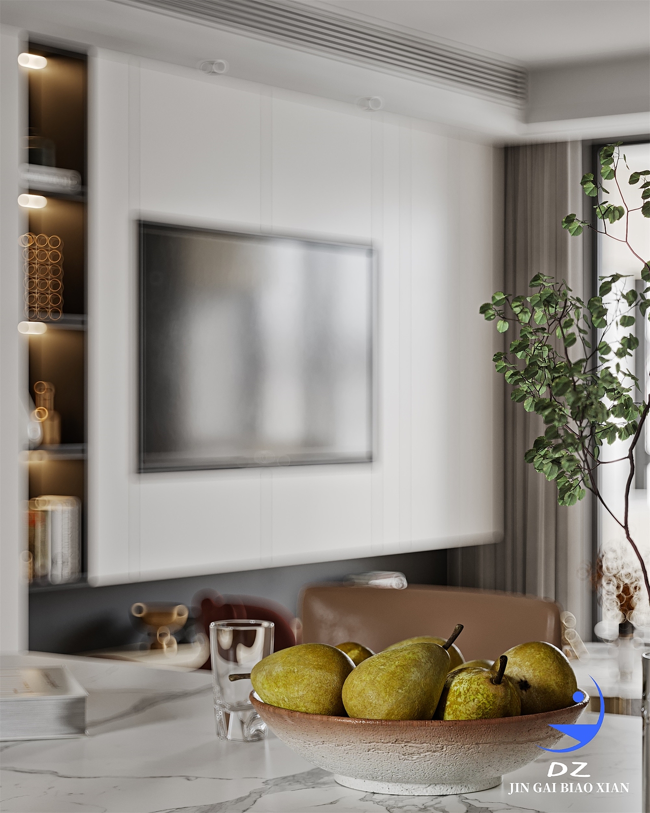 客餐厅效果图表现合集