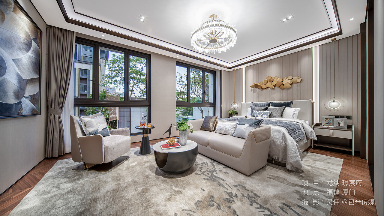 《拍摄案例｜龙湖•璟宸府》（图ZMjI4NTk1OTg4） - 环境/建筑摄影 - 站酷设计师地产摄影师吴伟原创素材 - 站酷ZCOOL