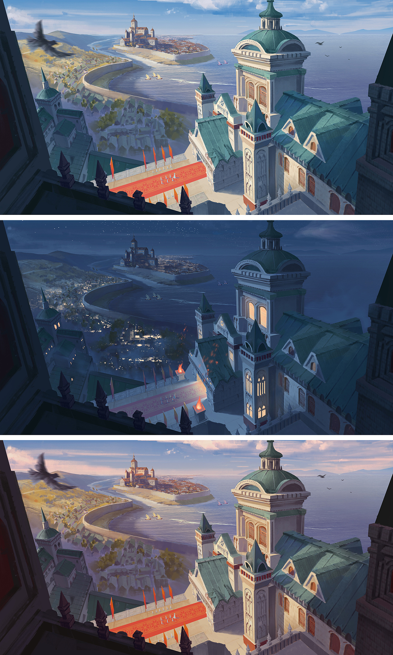 欧美风格概念练习|插画|游戏原画|jiahong_lun_原创作品-站酷zcool