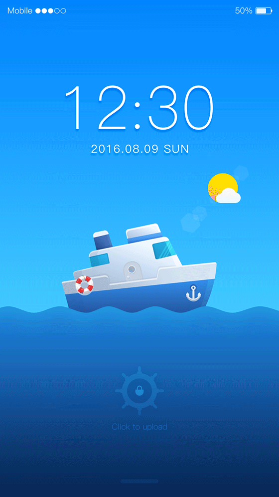 THOUSAND SUNNY 手机主题（图ZNTQ5MTk3ODA=） - 主题/皮肤 - 站酷设计师MrLei原创素材 - 站酷ZCOOL