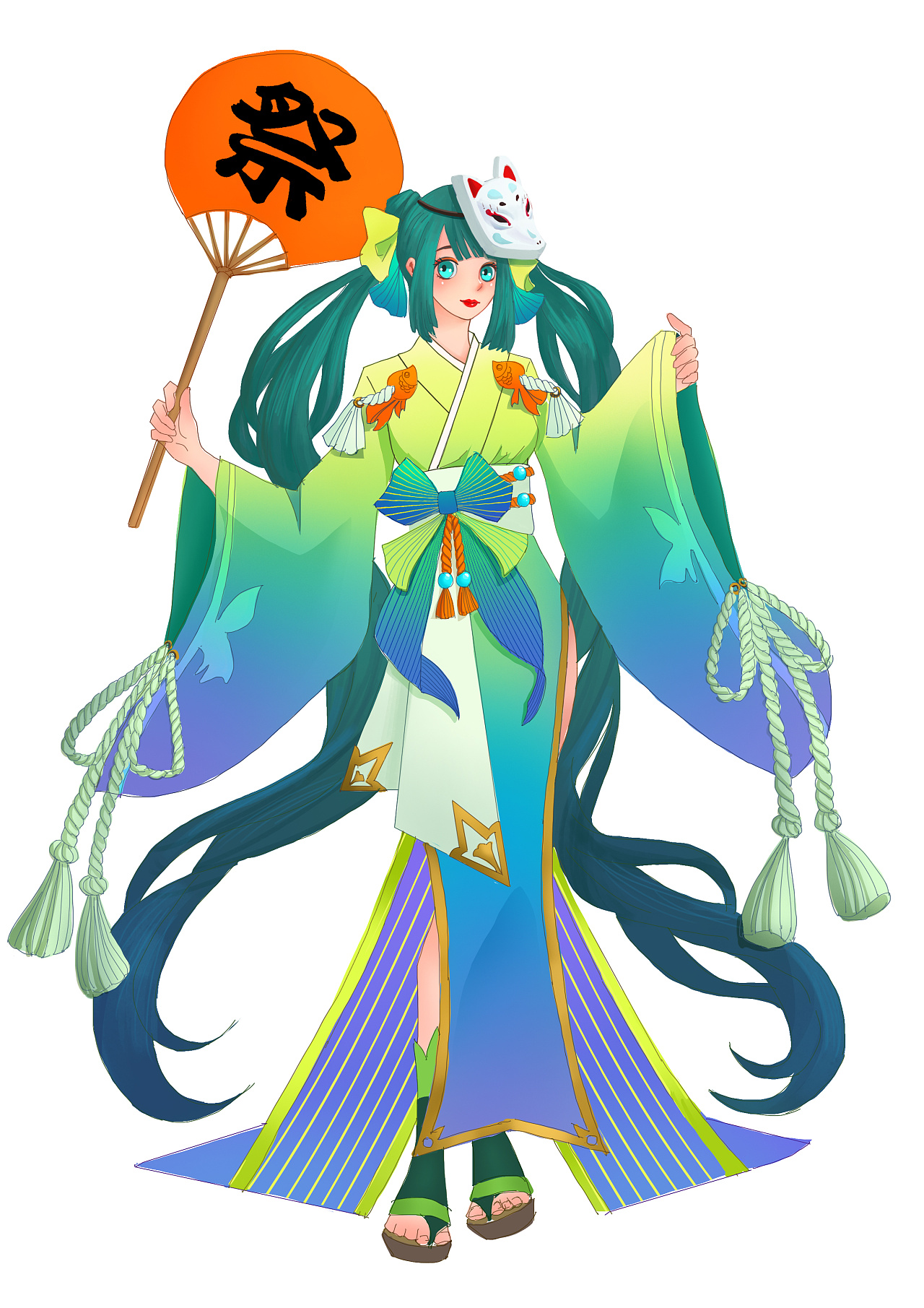 萤草夏日祭皮肤——青舞