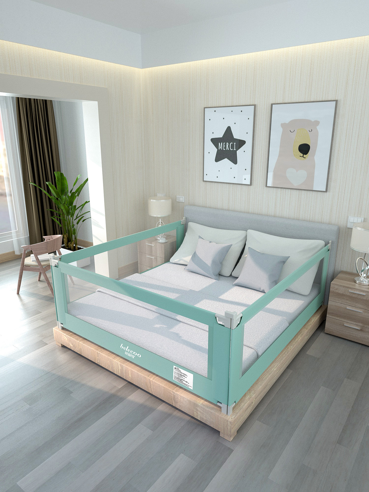 床围栏/床护栏 一些渲染图 三维渲染（图ZMTczMjMyOTQ0） - 电商 - 站酷设计师李步云原创素材 - 站酷ZCOOL