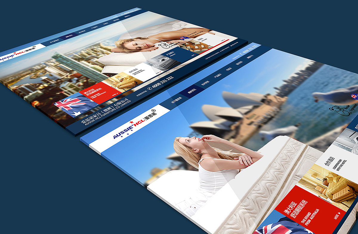 AUSSIE高端品牌官网设计（图ZMzA1MTQ5ODA=） - 企业官网 - 站酷设计师半人马设计原创素材 - 站酷ZCOOL