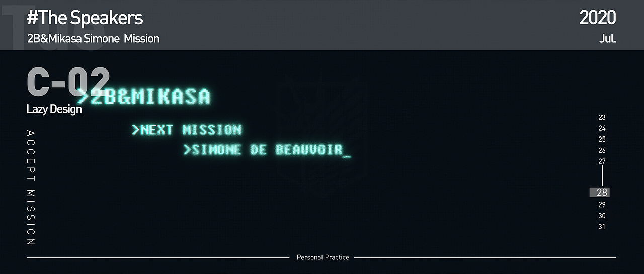 2B&Mikasa Simone Mission