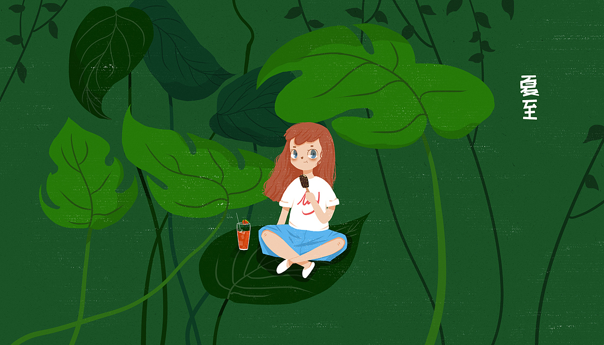 二十四节气系列插画（图ZMTc1ODcwOTYw） - 商业插画 - 站酷设计师早苏oliver原创素材 - 站酷ZCOOL