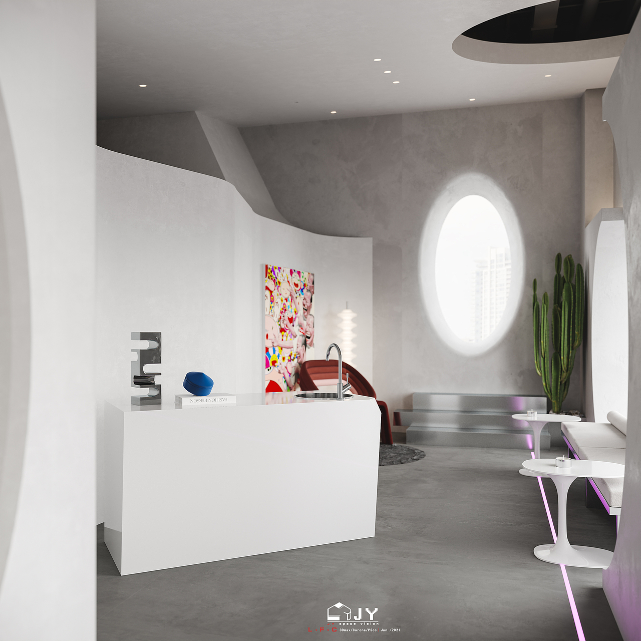 景是空间丨美容院（图ZMjU4ODg5NTY0） - 商业空间设计 - 站酷设计师SAMU丨STUDIO原创素材 - 站酷ZCOOL