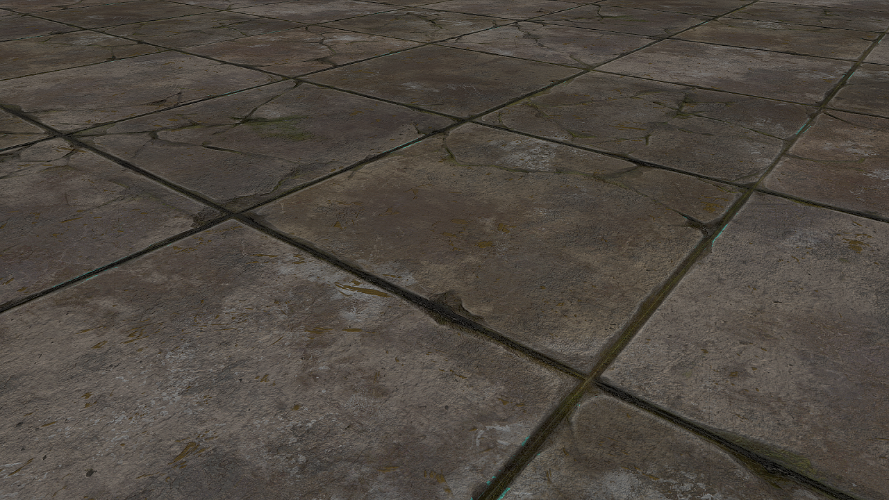 tilling四方连续贴图spzb做法pbr写实贴图练习