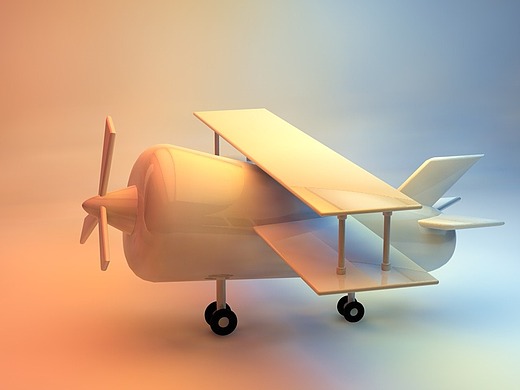c4d模型飞机
