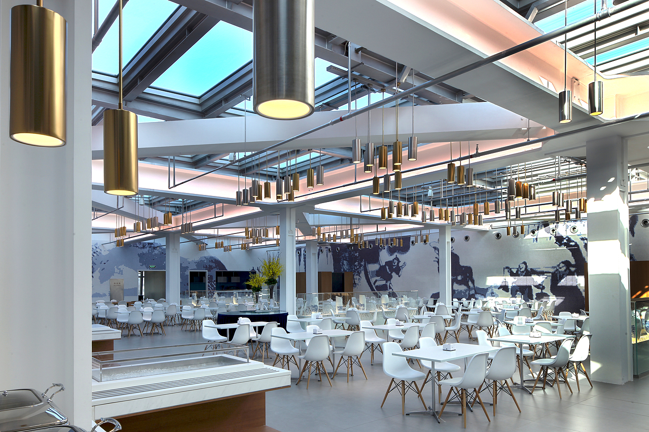 中央电视台总部办公大楼九层餐厅设计（图ZMjIxMDE2ODQ0） - 家装设计 - 站酷设计师朗曦原创素材 - 站酷ZCOOL