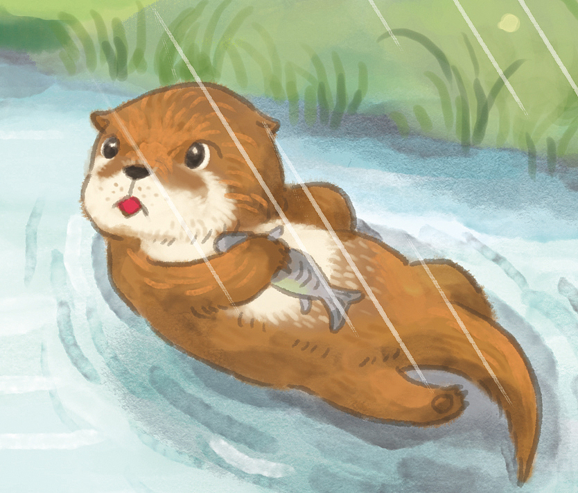 24节气之雨水-小动物都醒来啦