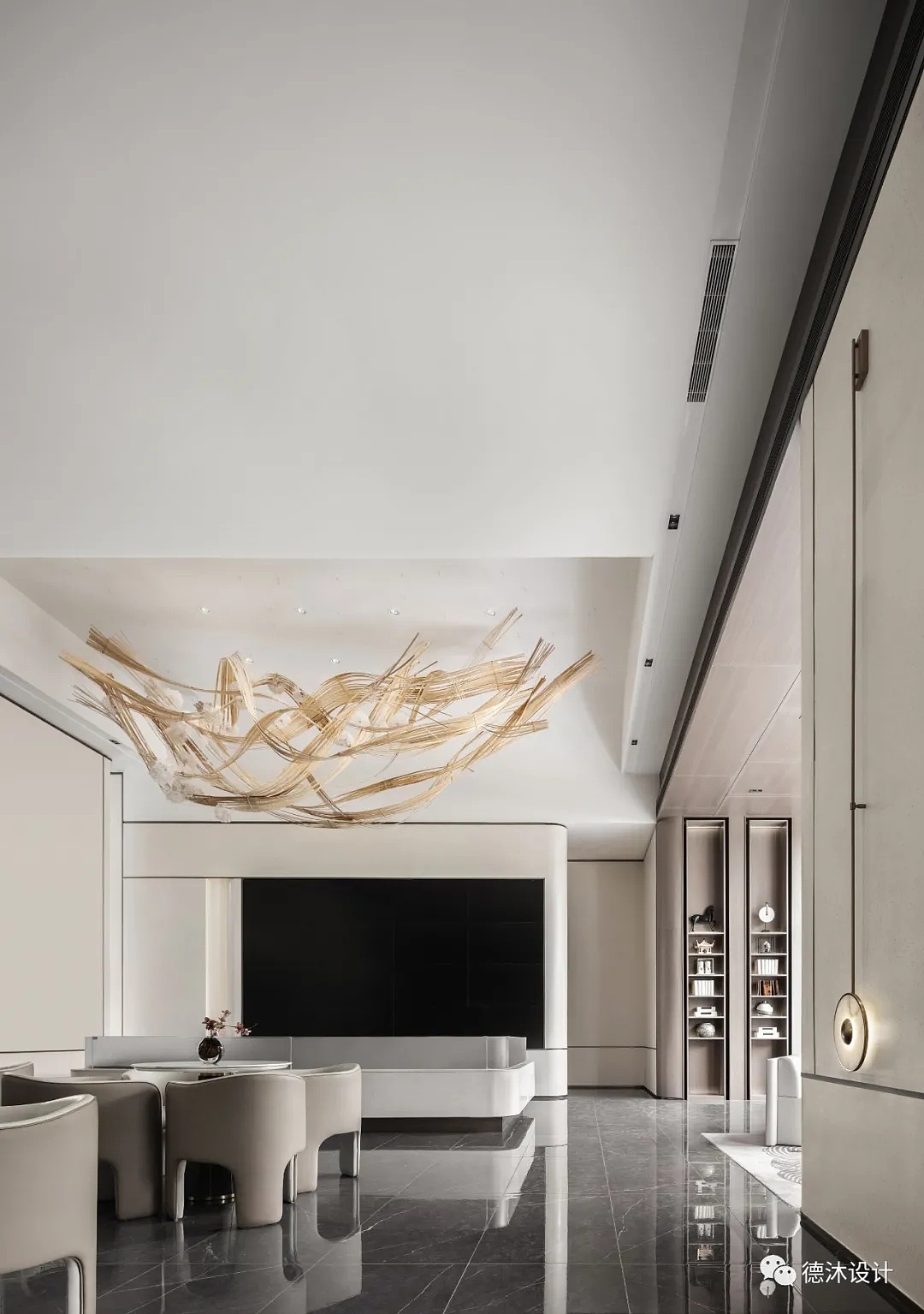 德沐设计| 简约中式-营销中心​（图ZMjg1OTQzNDI4） - 商业空间设计 - 站酷设计师德沐设计原创素材 - 站酷ZCOOL