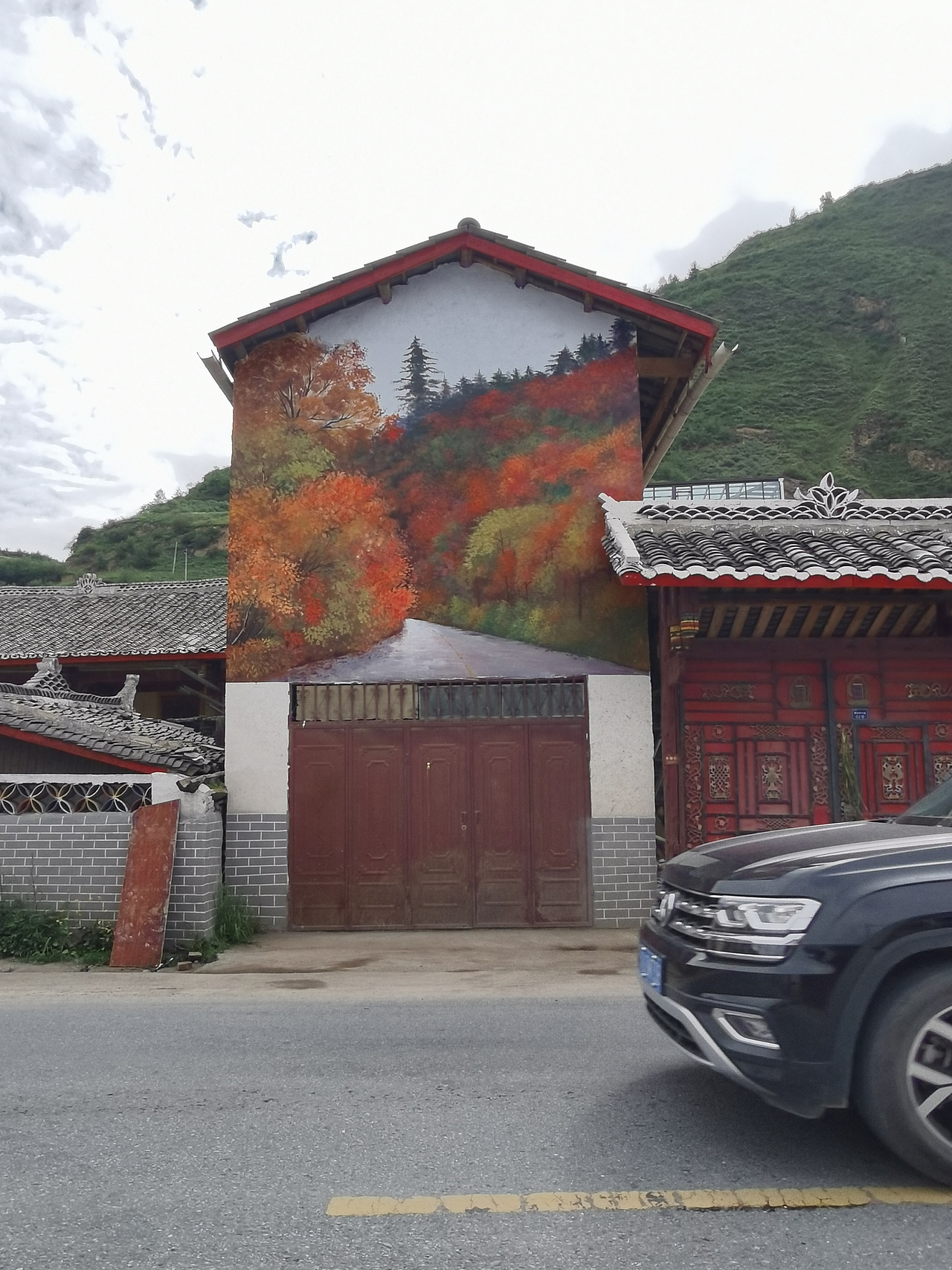 新农村壁画，乡村壁画，乡村文化，农村壁画，农村墙绘（图ZMjU4Njc1MTky） - 绘画 - 站酷设计师美丽乡村壁画墙绘原创素材 - 站酷ZCOOL