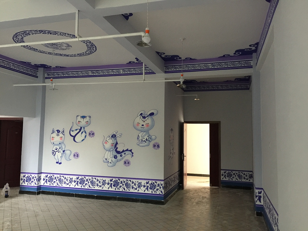 云南昆明幼儿园墙体彩绘手绘墙绘墙画—寻甸金源幼儿园（图ZMTkxMzI2NDg0） - 其他手工艺 - 站酷设计师云南锦泰彩绘原创素材 - 站酷ZCOOL