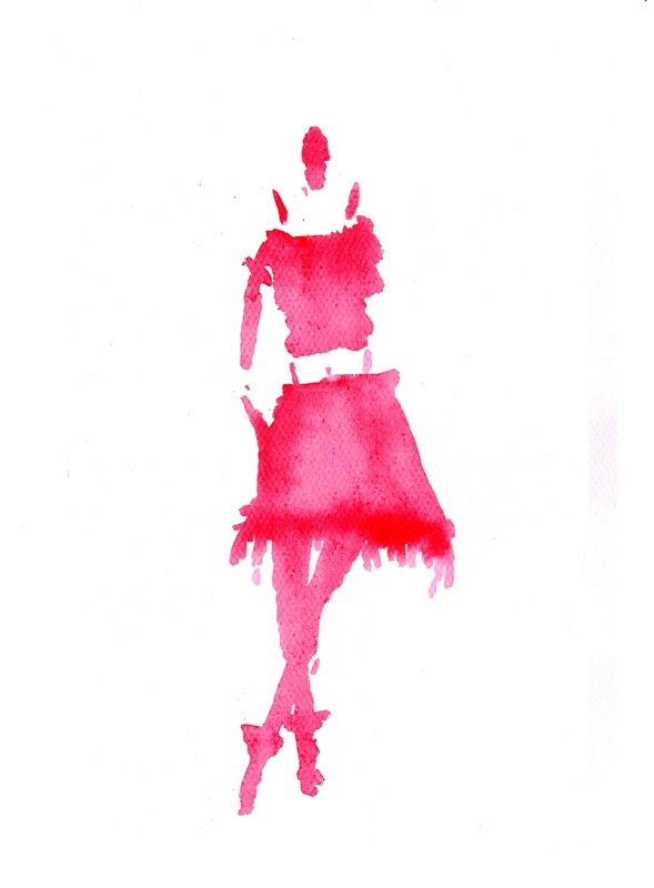 练习|纯艺术|水彩|左臂上的青狼 - 原创作品 - 站酷 (zcool)